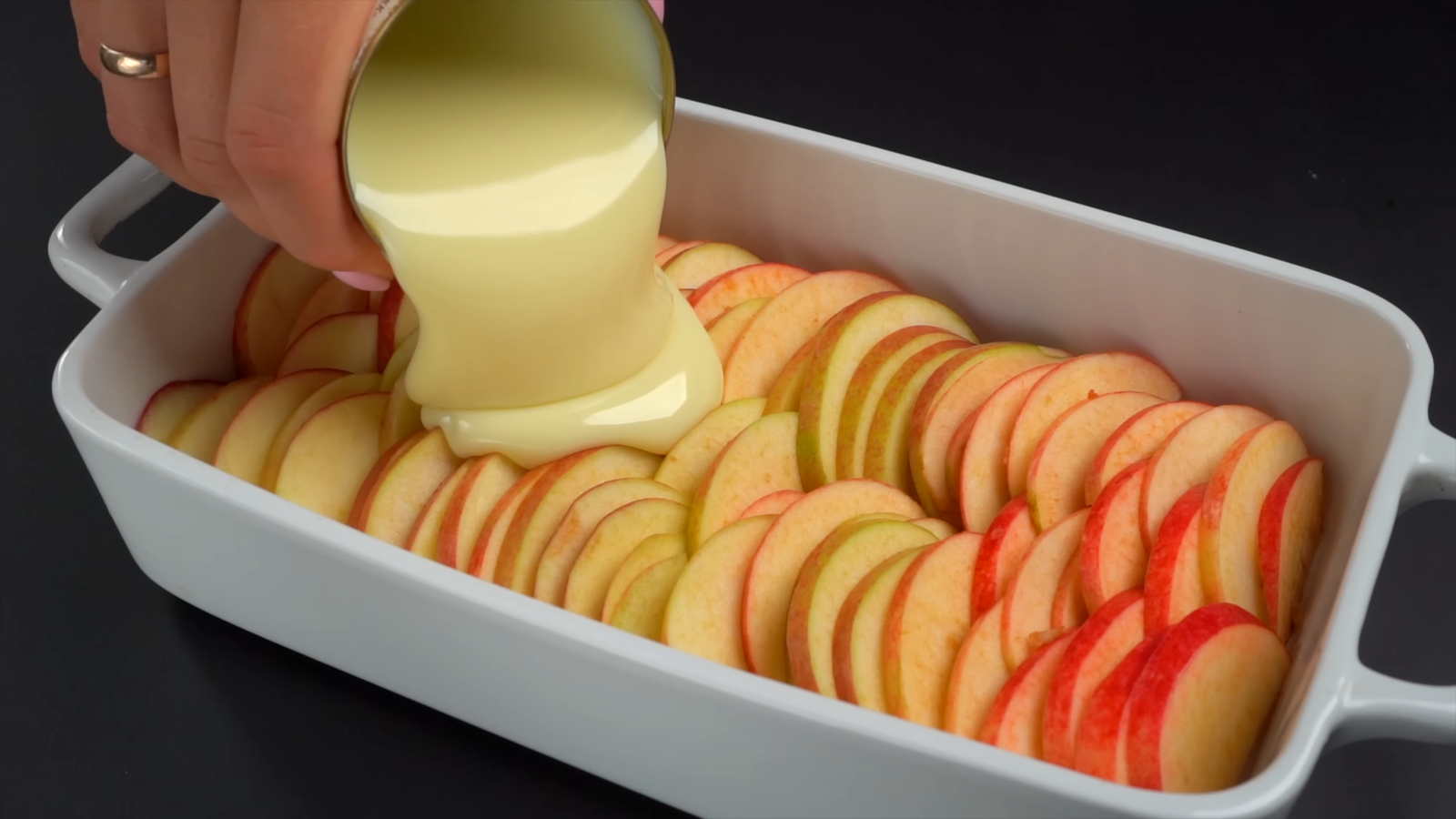 Gâteau Fondant aux Pommes