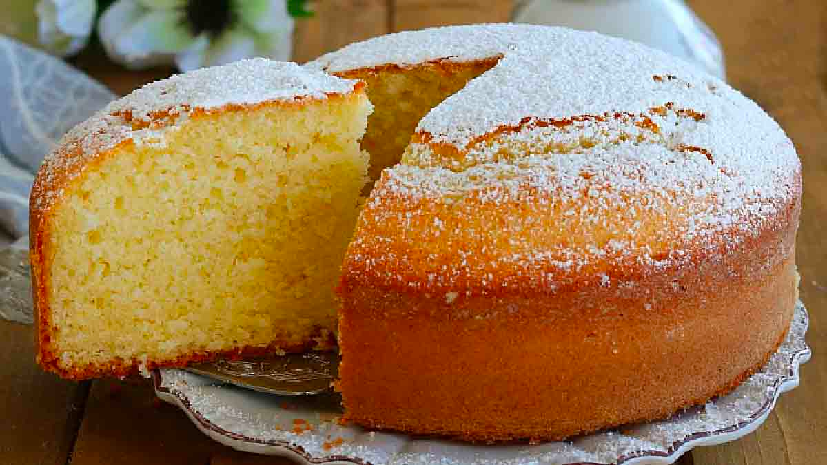 Gâteau à l’eau : la recette d’un gâteau moelleux et léger