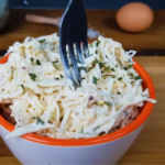 Salade de topinambour et d’orange sanguine à la feta